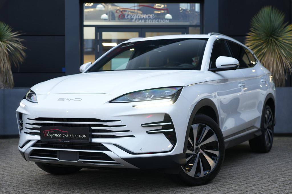 BYD SEAL U 1.5 DM-i FWD Boost 218pk Panoramdak/Stoelverwarmi, Auto's, BYD, Seal U, Zwart, 4 cilinders, Overige brandstoffen