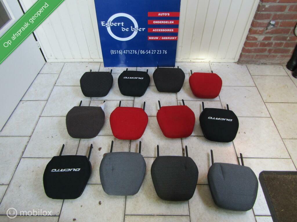 Hoofdsteun stof Fiat Ducato boxer jumper vanaf bj 06 t/m nu, Gebruikt, Fiat, Ophalen of Verzenden, Fiat