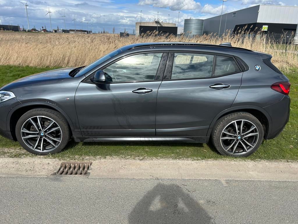 BMW X2 Sdrive18d 150pk 2020 Grijs, Voorwielaandrijving, X2, 4 cilinders, Leder en Stof