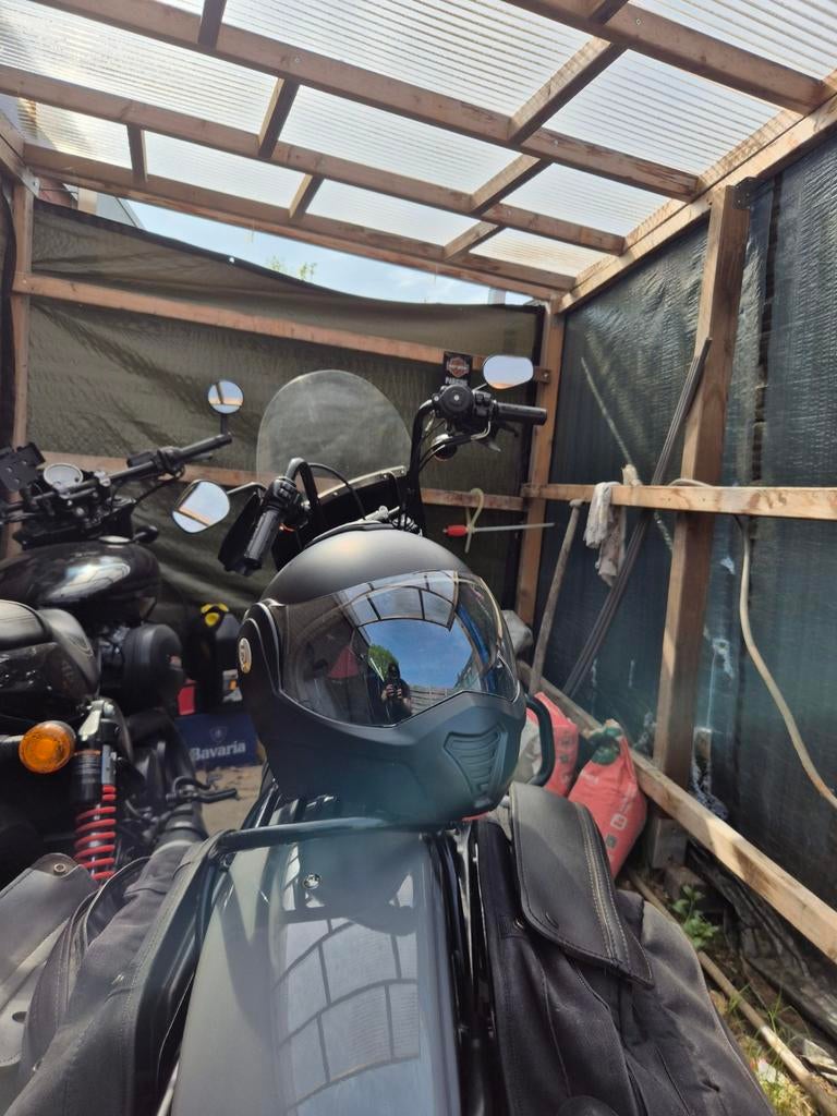 Beon Motorhelm Boxxer stijl, Overige merken, M, Systeemhelm, Dames