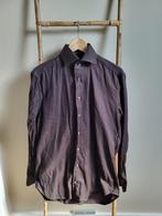 Cavallaro Napoli overhemd donkerbruin maat 40, Kleding | Heren, Overhemden, Ophalen of Verzenden