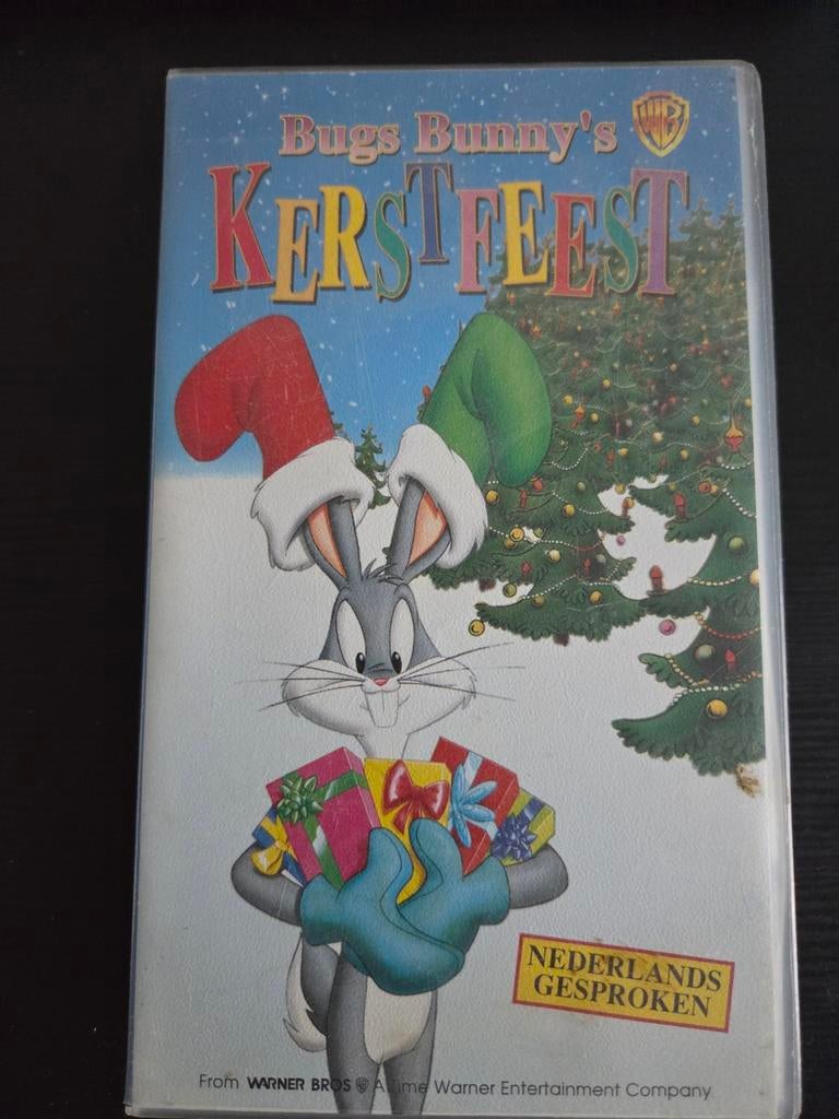 Bugs Bunny's Kerstfeest - Nederlands Gesproken VHS, Alle leeftijden, Ophalen, Gebruikt, Overige genres
