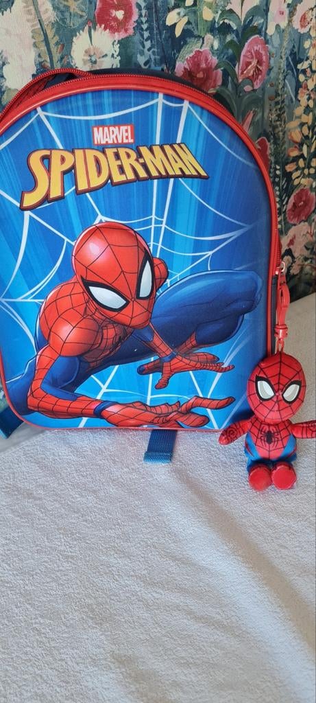 Marvel Spider Man tas met hanger, Ophalen, Overige figuren, Zo goed als nieuw