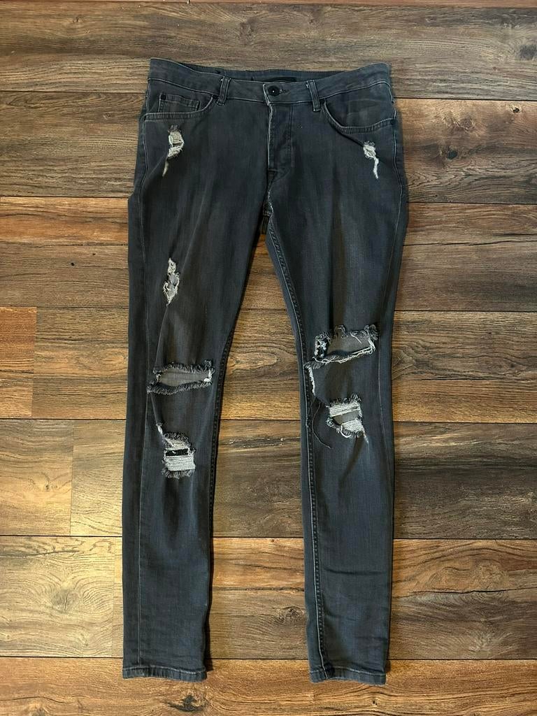 Ashes to Dust spijkerbroek met gaten voor heren in maat 32, Kleding | Heren, Spijkerbroeken en Jeans, Ophalen of Verzenden, Zo goed als nieuw