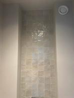 Lichte wandtegels, vierkant, voor badkamer of toilet, Ophalen of Verzenden, Minder dan 5 m², Wandtegels, Keramiek