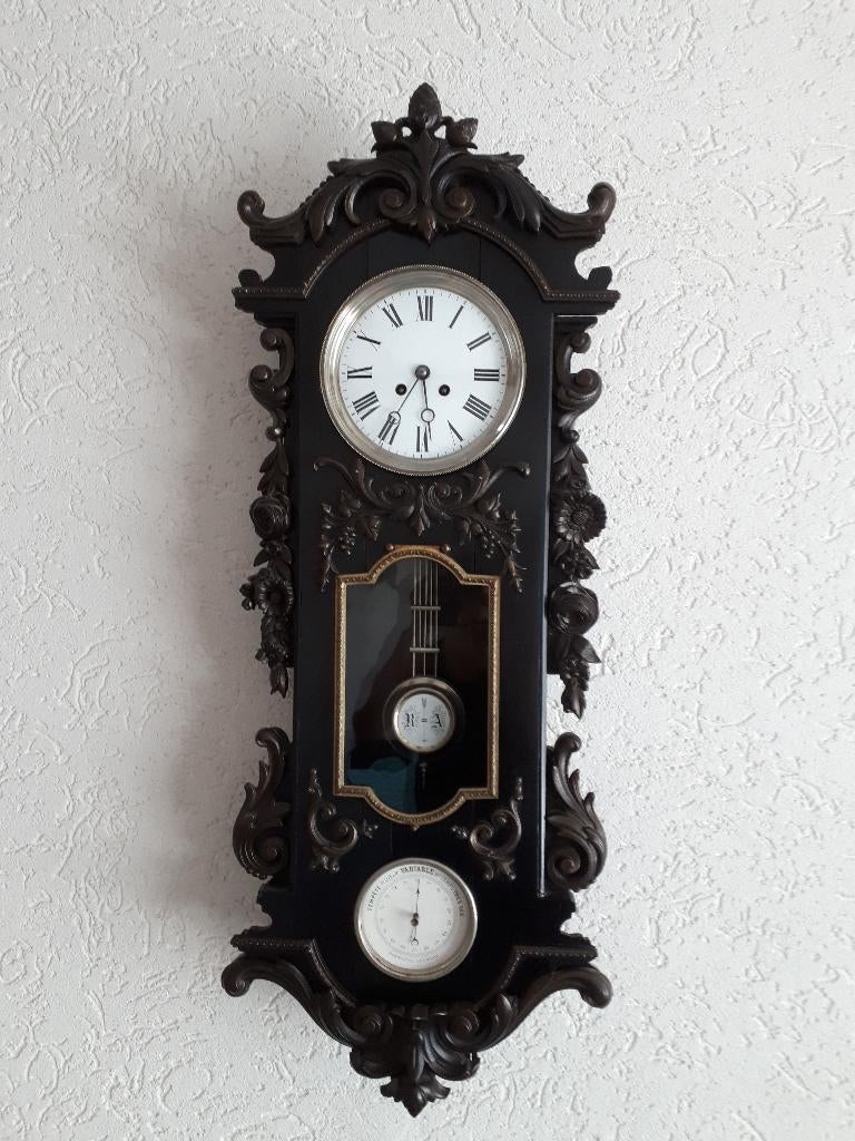 antieke klok, Ophalen