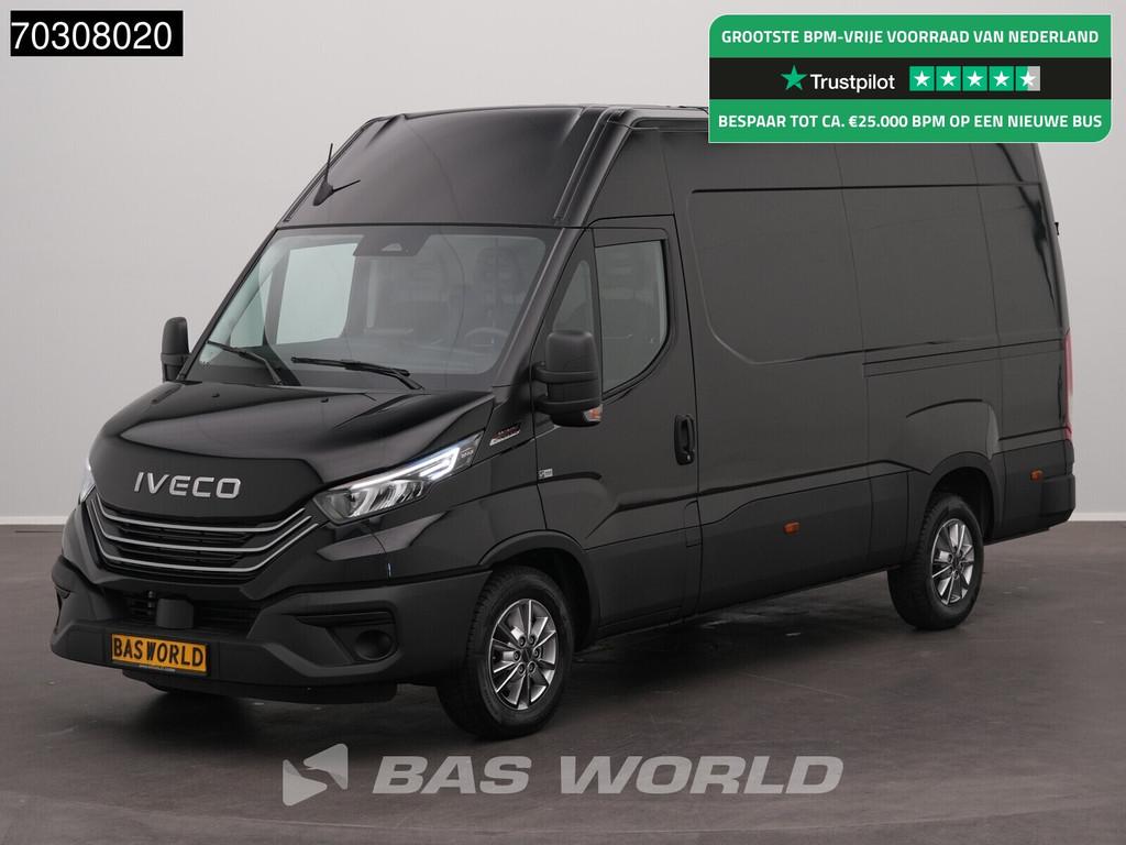 Iveco Daily 35S21 3.0L Automaat L2H2 210PK ACC LED Airco Cam, Auto's, Automaat, Stof, Euro 6, 4 cilinders
