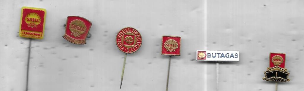 DIVERSE SHELL BENZINE MERK SPELDEN, Ophalen of Verzenden, Gebruikt, Merk, Speldje of Pin