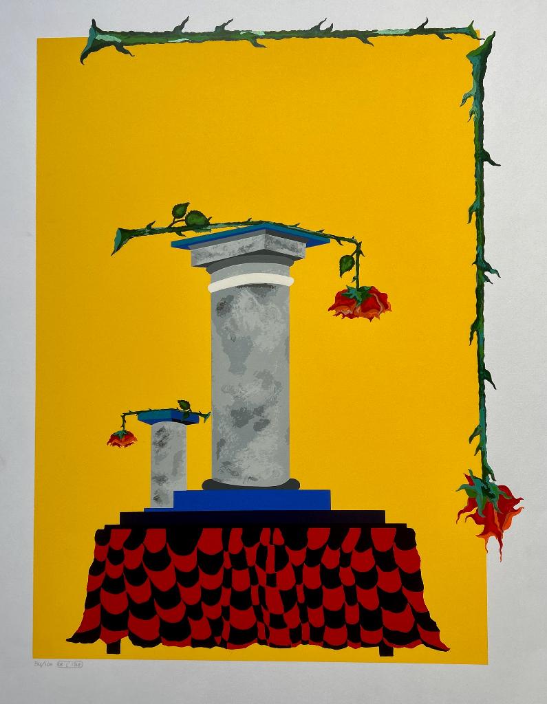 Zeefdruk Patty Harpenau - De L'isle, Antiek en Kunst, Kunst | Litho's en Zeefdrukken, Verzenden