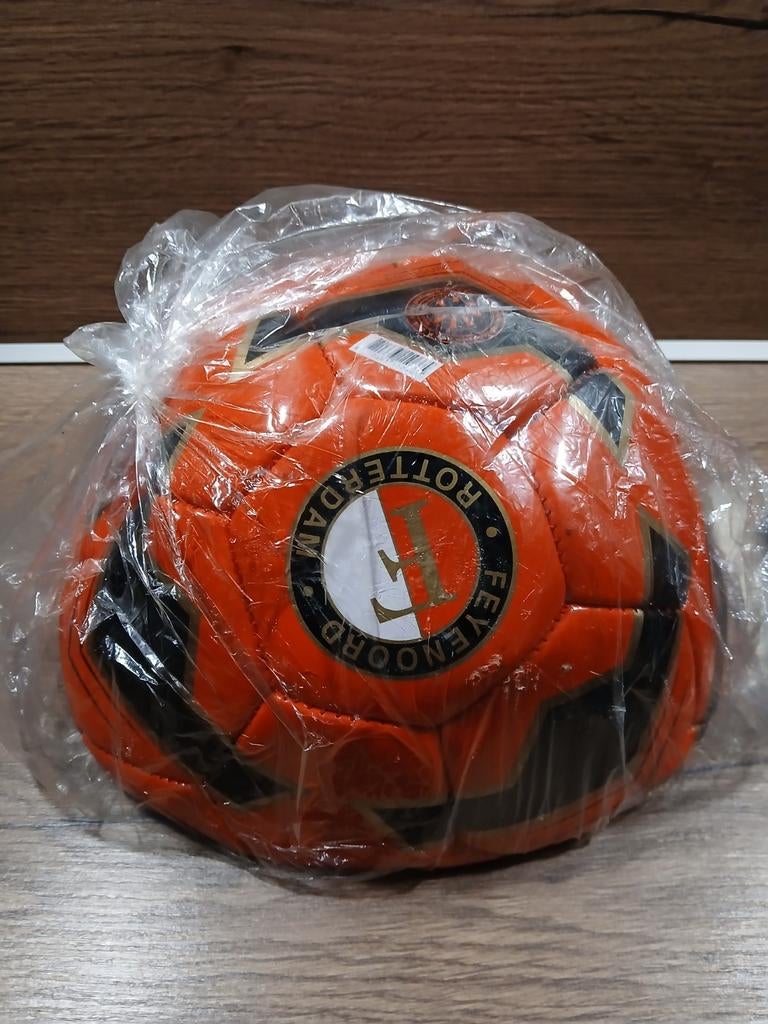 Leren lederen voetbal feyenoord nieuw ongebruikt, Ophalen of Verzenden, Nieuw, Feyenoord