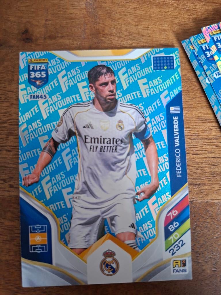 Panini Fifa kaart adrenalyn XL 365 fan bleu 40 t/m 49, Ophalen of Verzenden, Zo goed als nieuw, Plaatje