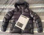 Moncler Maya navy winterjas, Kleding | Heren, Ophalen of Verzenden, Zo goed als nieuw, Maat 48/50 (M), Blauw