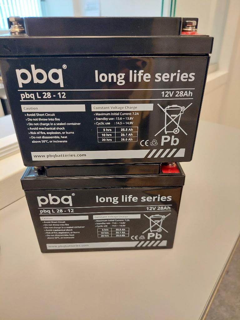 accu Pbq 12V, Ophalen, Nieuw