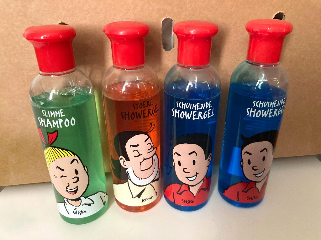 Suske en Wiske shampoo / showergel, Ophalen of Verzenden, Suske en Wiske, Nieuw, Gebruiksvoorwerp