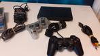 Playstation 2 +games, Spelcomputers en Games, Zwart, Met 2 controllers, Ophalen of Verzenden, Slim
