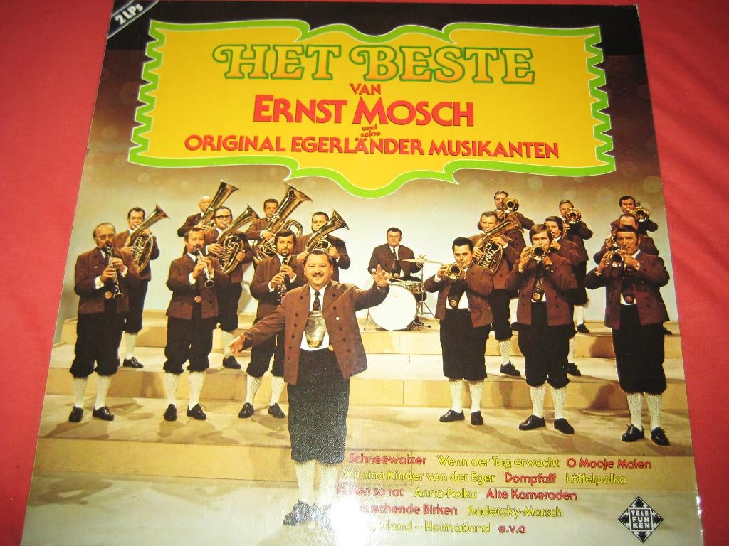 2 LPs, Ernst Mosch+ seine Original Egerländer Musikanten, Ophalen of Verzenden, Zo goed als nieuw, 12 inch