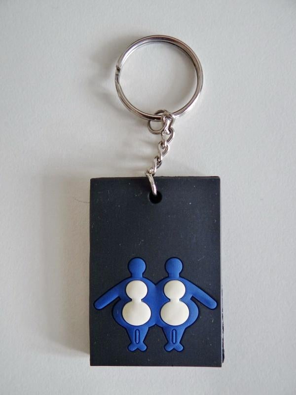 Sleutelhanger Two Fat Ladies, Ophalen of Verzenden, Zo goed als nieuw, Overige typen