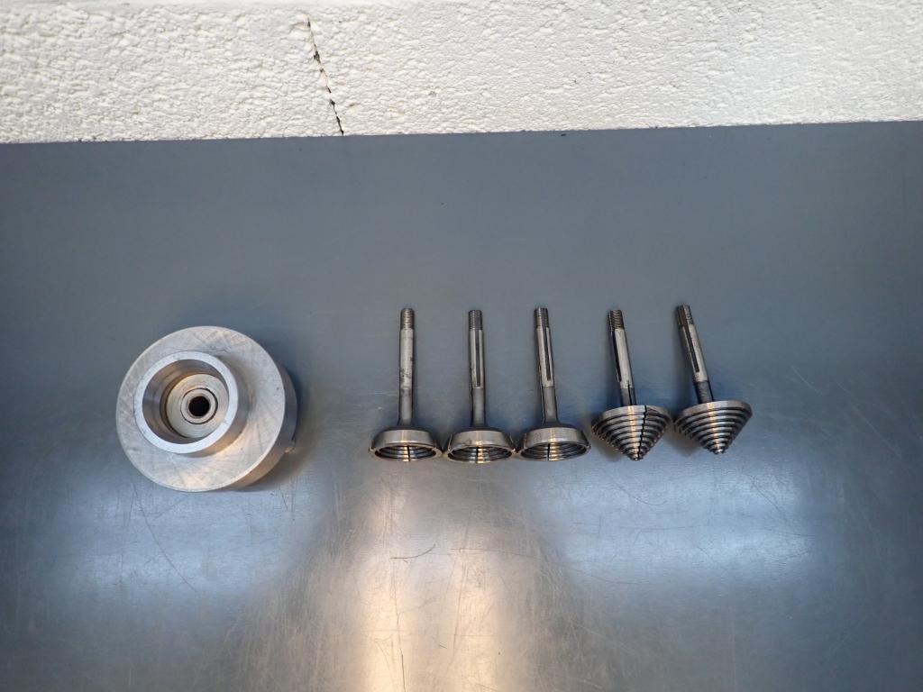 Komspantangen met Camlock D1-3 houder ( lorch spantangen ), Niet ingevuld, Gebruikt, Niet ingevuld, Ophalen of Verzenden