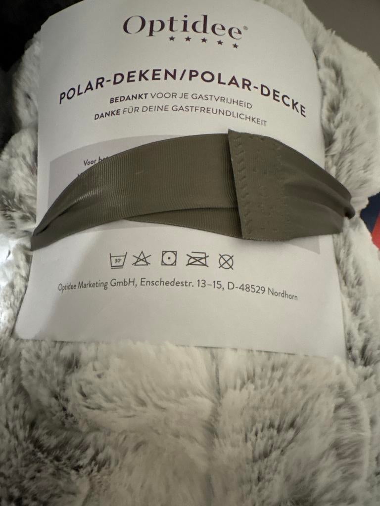 Nieuw Optidee Polar Deken - Zacht en Warm, Huis en Inrichting, Ophalen of Verzenden, Nieuw