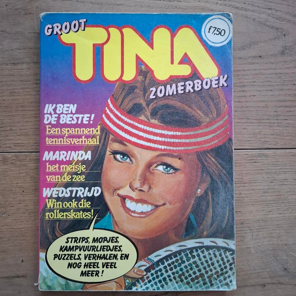 Groot tina zomerboek 1982, Eén stripboek, Ophalen of Verzenden, Gelezen