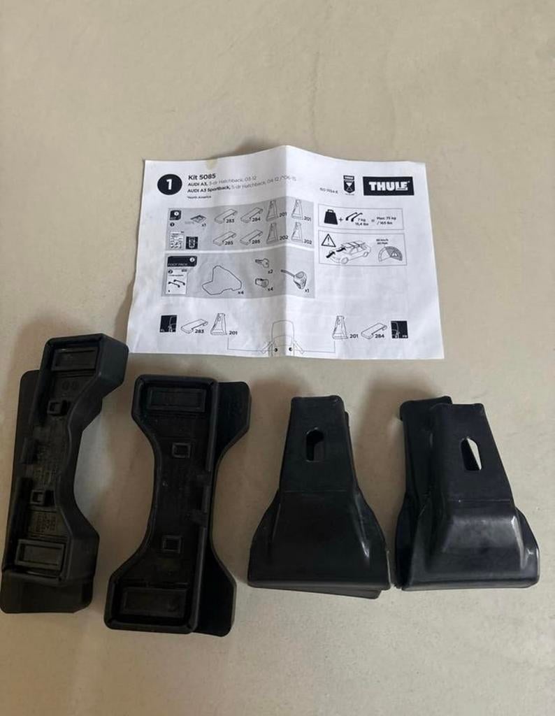 Thule Kitset 5085 Dakdragers Audi A3 (3-deurs Hatchback), Ophalen of Verzenden, Gebruikt