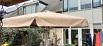 Beige parasol voor de tuin, Ophalen, Gebruikt, Zweefparasol, Waterdicht