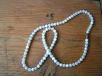 antieke ketting van maansteen  nr WW 24, Verzenden, Overige materialen, Ketting, Met edelsteen