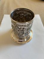 verzilverd lepelvaasje, Ophalen of Verzenden, Zilver