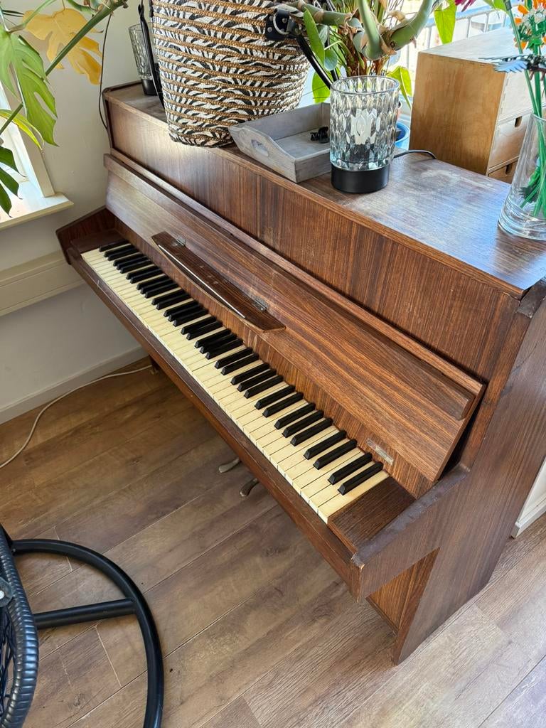 Piano, Ophalen, Gebruikt, Bruin