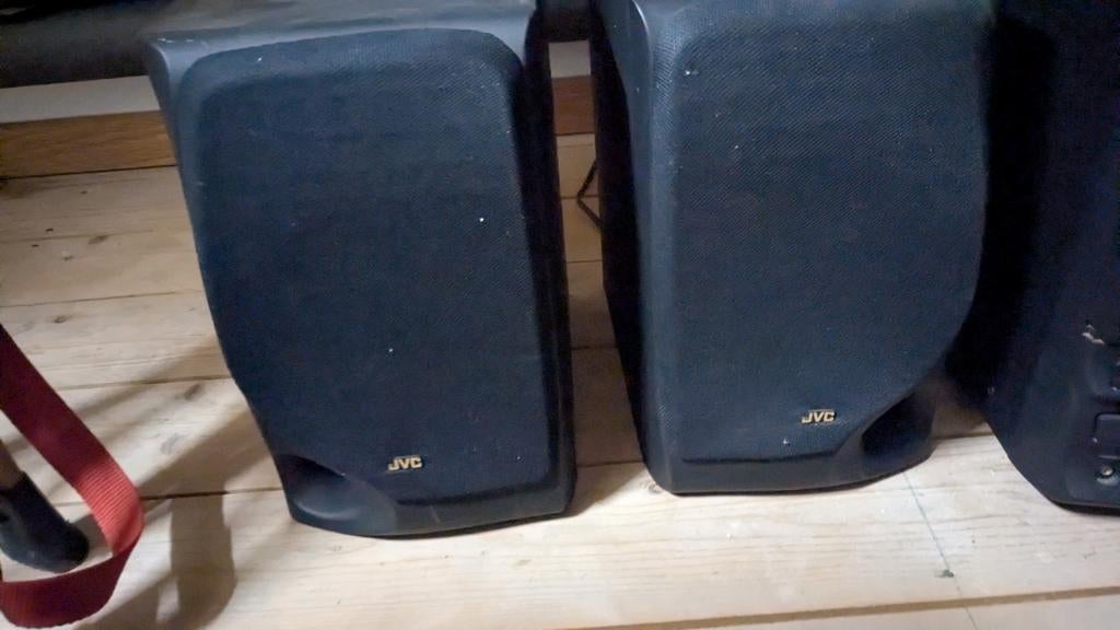 JVC Speakers - 2x 40 Watt, Audio, Tv en Foto, Luidsprekers, Gebruikt, JVC, Ophalen of Verzenden, Minder dan 60 watt
