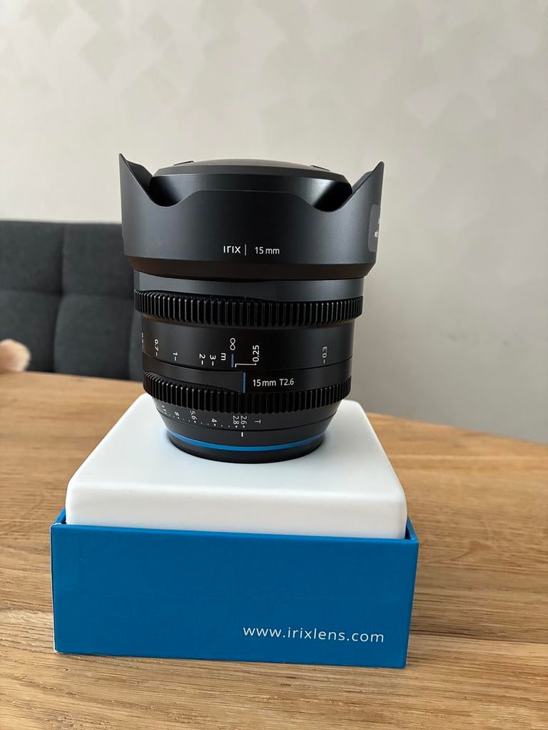 IRIX 15MM T2.6 CINE LENS, Ophalen of Verzenden, Zo goed als nieuw, Groothoeklens