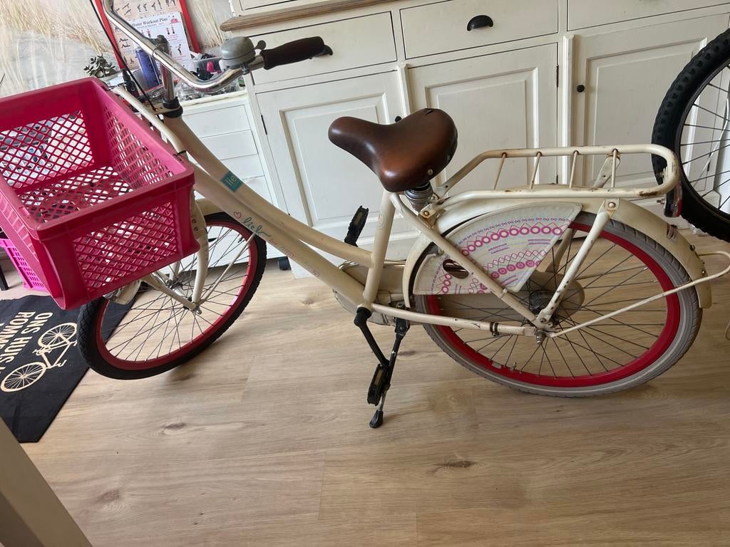 Cortina 24 inch met leuke vrolijke print van LIEF!, Fietsen en Brommers, Ophalen of Verzenden, Gebruikt, 24 inch, Handrem