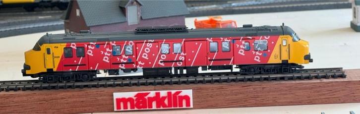 Märklin Motorpost MP 3026 nr 3386 - GÉÉN buffers of panto's, Hobby en Vrije tijd, Modeltreinen | H0, Gebruikt, Locomotief, Wisselstroom