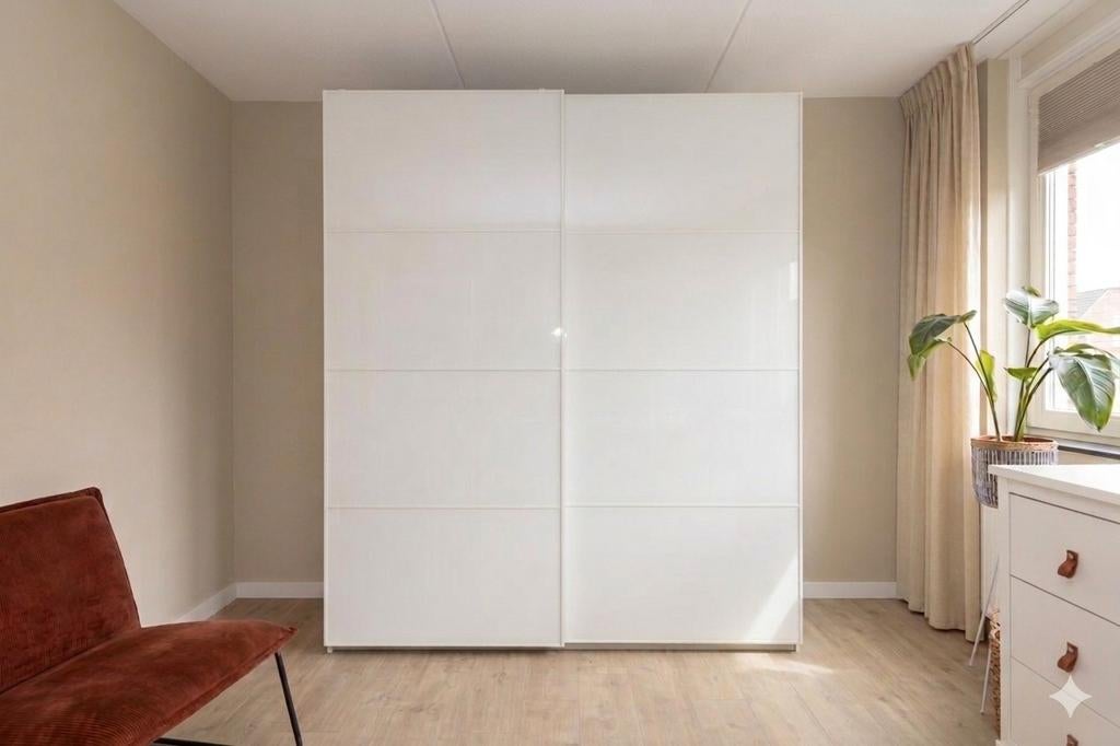 Ikea Pax schuifdeuren wit glas, Ophalen