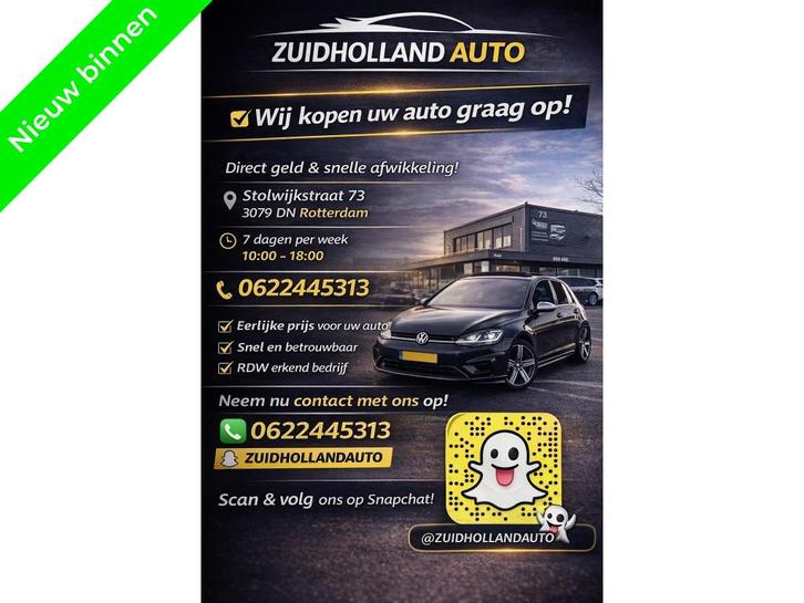 Renault Clio Wij Kopen uw auto Graag Op! (bj 2006), Auto's, Renault, Bedrijf, Te koop, Clio, ABS, Airbags, Airconditioning, Alarm