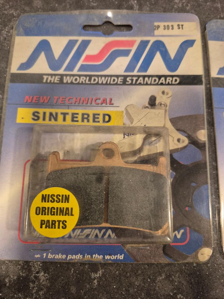 Nissin remblokken Yamaha, Ophalen