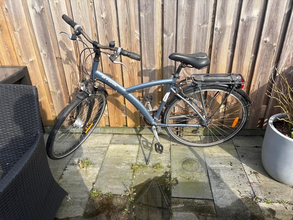B'Twin Stadsfiets - Comfortabel en Betrouwbaar, Fietsen en Brommers, Gebruikt, Versnellingen, 53 tot 57 cm, Ophalen
