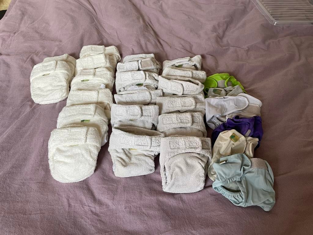 Littlelamb Wasbare Luiers - Maat One (90% Bamboe), Kinderen en Baby's, Babykleding | Overige, Ophalen of Verzenden, Gebruikt, Jongetje of Meisje