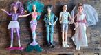 Barbie. 5 stuks.  Teab., Verzamelen, Poppen, Ophalen, Zo goed als nieuw, Pop