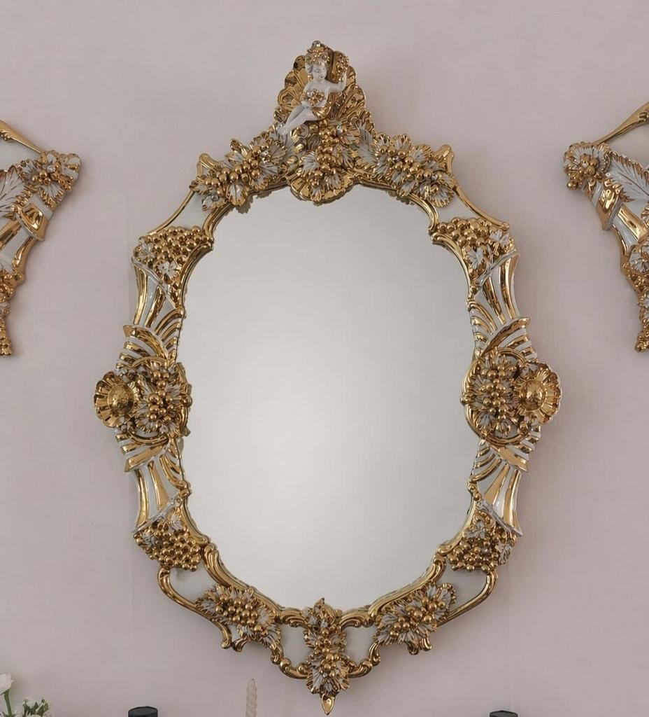 Mooie set capodimonte, Ophalen of Verzenden, Zo goed als nieuw