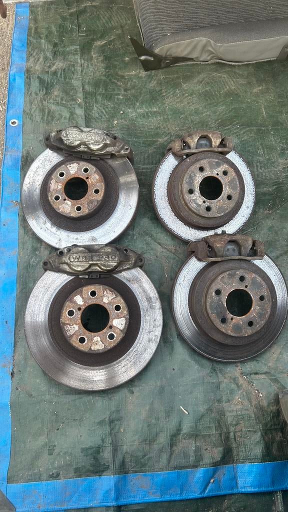 Remmen set subaru impreza gc/gtt, Ophalen of Verzenden, Subaru