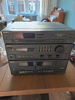 Sony stereo toren te koop! Incl radio antenne, Ophalen of Verzenden, Cassettedeck, Sony
