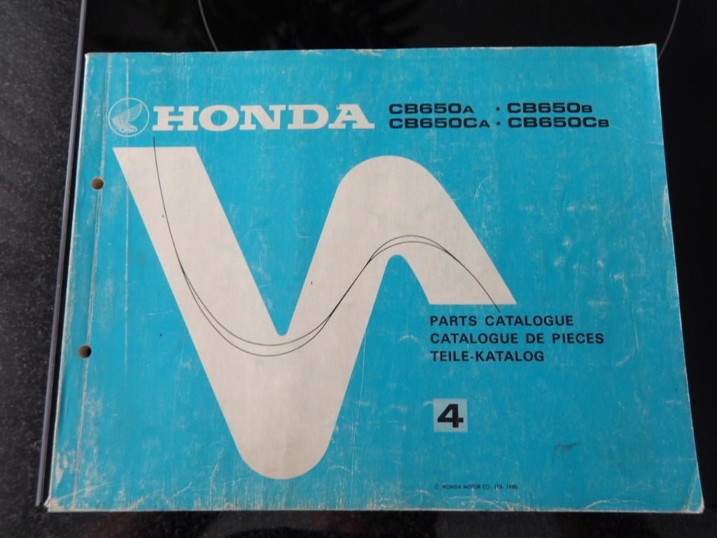 Origineel werkplaatshandboek Honda CB650, Motoren, Handleidingen en Instructieboekjes, Verzenden, Honda