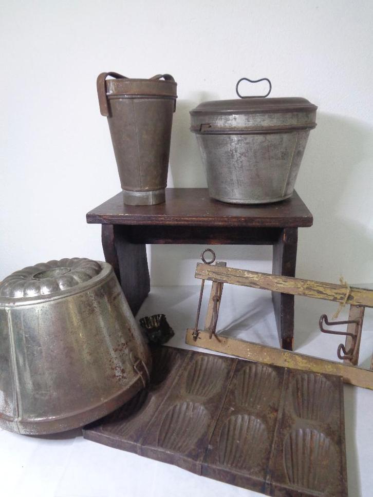 Lot brocante spullen…....(Fotonr V75), Antiek en Kunst, Curiosa en Brocante, Ophalen of Verzenden