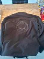Harley-Davidson Motorjas - 3xl Zwart met Skull Logo, Motoren, Kleding | Motorkleding, Ophalen, Tweedehands, Heren, Jas | textiel