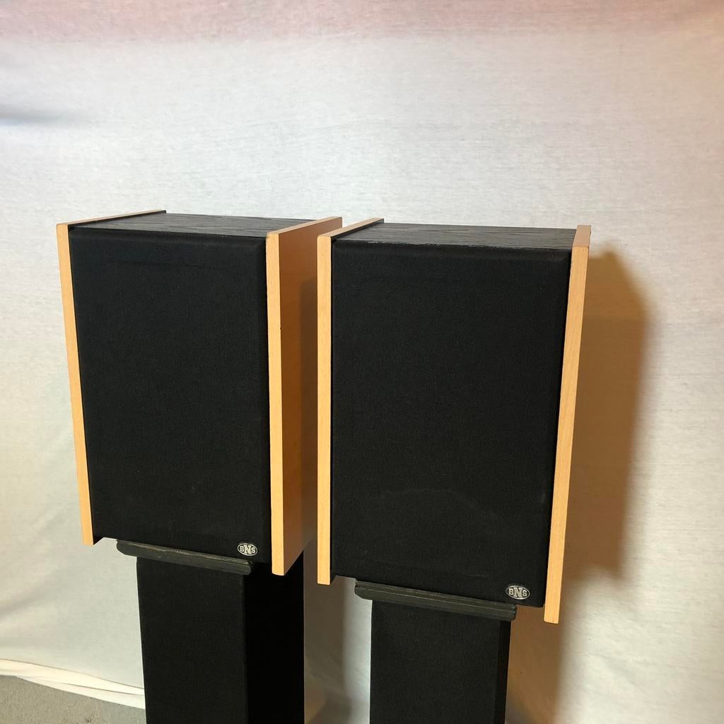 BNS E 12S, Audio, Tv en Foto, Luidsprekers, Gebruikt, 60 tot 120 watt, Front, Rear of Stereo speakers, Ophalen