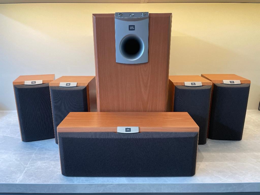 JBL SUB178 + SCS-178 SAT(x4) + SCS-189 Center, Audio, Tv en Foto, Luidsprekers, Ophalen, JBL, Zo goed als nieuw, Complete surroundset