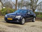 Mercedes-Benz C-klasse 180 K | NL Auto | Dealer Onderhouden, Blauw, 1796 cc, Origineel Nederlands, Grijs