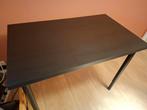 GRATIS: Bureau Ikea, bruin/zwart 100x60, Ophalen, Gebruikt
