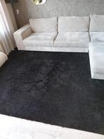Zwart vloerkleed 2.40 x 3.40 in nieuwstaat, Huis en Inrichting, Stoffering | Tapijten en Kleden, Ophalen, Zwart, 200 cm of meer